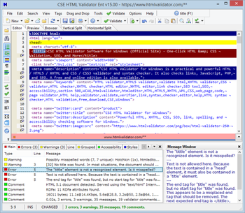 CSE HTML Validator Pro screenshot