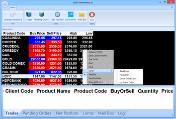 CSOFT Marketwatch screenshot 2