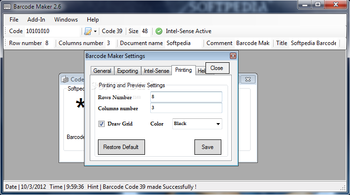 Csomar Barcode Maker screenshot 7
