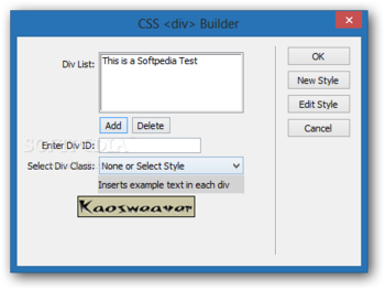 CSS  Builder for Dreamweaver screenshot 2