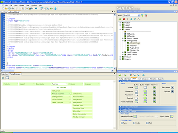 CSS Menu Studio screenshot