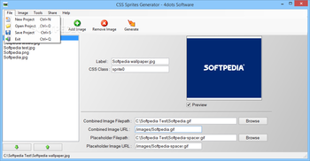 CSS Sprites Generator screenshot 2