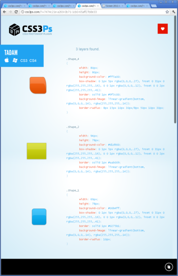 CSS3Ps screenshot 4