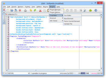 CssEditor For jEdit screenshot