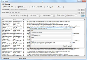 CSV Buddy screenshot 3