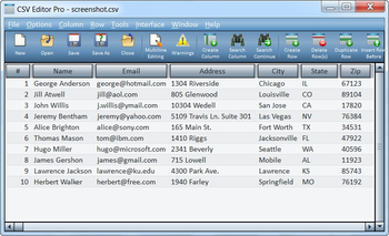 CSV Editor Pro screenshot 2