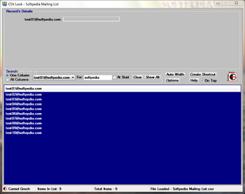 CSV Look screenshot 2