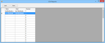 CSV Reports screenshot