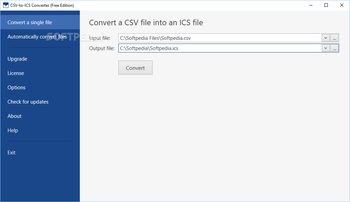 CSV-to-ICS Converter screenshot