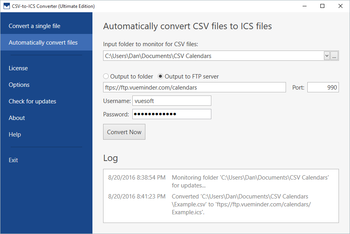 CSV-to-ICS Converter screenshot 2