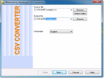 CSV to XML Converter screenshot