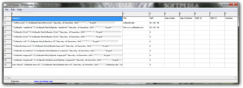 CSV Viewer screenshot