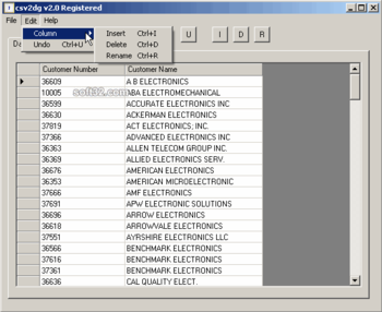 csv2dg screenshot 2