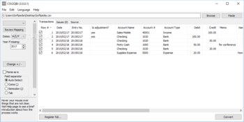 CSV2QBJ screenshot