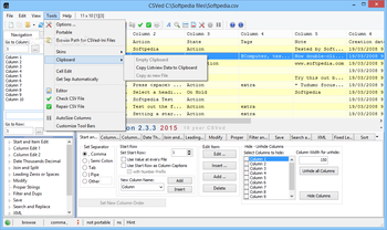 CSVed screenshot 5