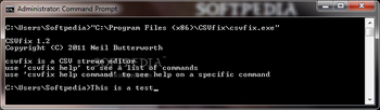 CSVfix screenshot