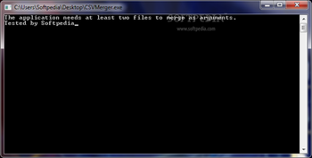 CSVMerge screenshot