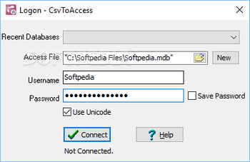 CsvToAccess screenshot