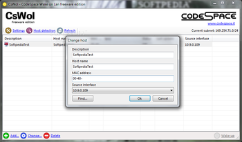 CsWol screenshot 2