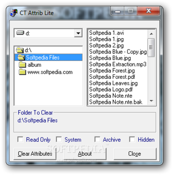 CT Attrib Lite screenshot