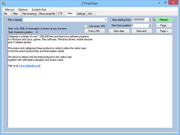 CTFileFilter (formerly FileFilter) screenshot 6