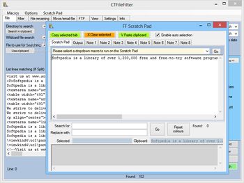 CTFileFilter (formerly FileFilter) screenshot 8