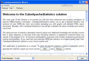 CubeApacheStatistics screenshot