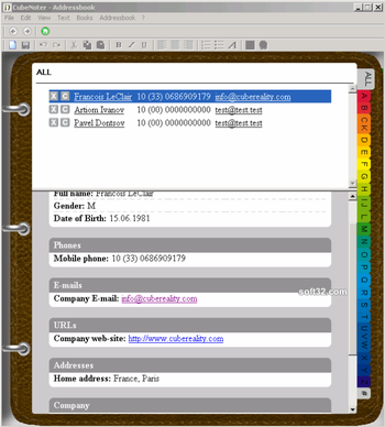 CubeNoter screenshot