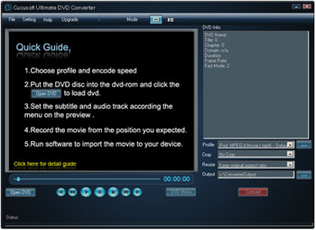 Cucusoft DVD Ripper Ultimate screenshot 2
