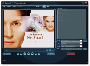 Cucusoft DVD Ripper+Video Converter Ultimate Suite screenshot 4