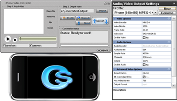 Cucusoft iPhone Video Converter v3.0 screenshot
