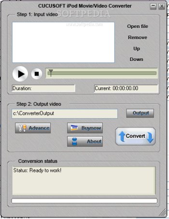 Cucusoft iPod Movie/Video Converter screenshot