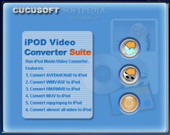 Cucusoft iPod Video Converter + DVD to iPod Suite screenshot