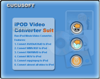 Cucusoft iPod Video DVD Converter Suite screenshot 2