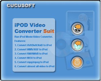 Cucusoft iPod Video DVD Converter Suite screenshot 3
