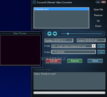 Cucusoft Ultimate DVD + Video Converter Suite screenshot 5