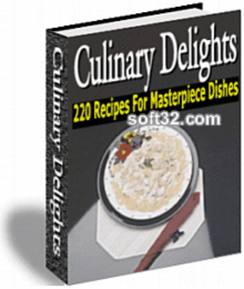 Culinary Delights 220 Recipes for Masterpiece Dishes screenshot