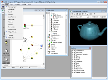 Cult3D Designer screenshot 2