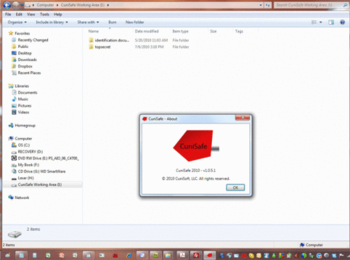CuniSafe Security Key screenshot
