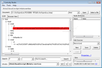 Curiosity screenshot