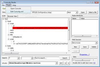 Curiosity screenshot 2