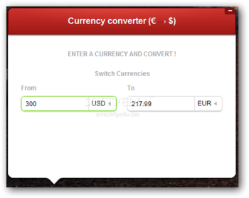Currency Converter for Pokki screenshot