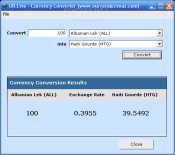 Currency Converter screenshot