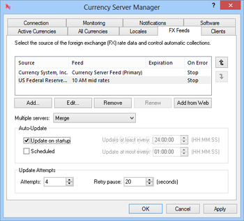 Currency Server screenshot 4