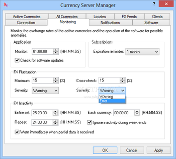 Currency Server screenshot 7