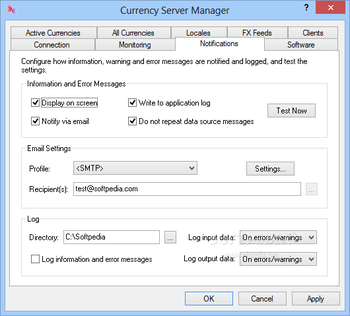 Currency Server screenshot 8