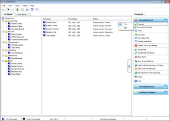 CurrentWare Suite screenshot 2
