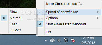 Cursor Snowflakes screenshot 2