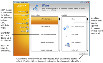 CursorFX screenshot 2