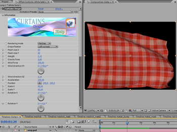 Curtains for After Effects screenshot 2